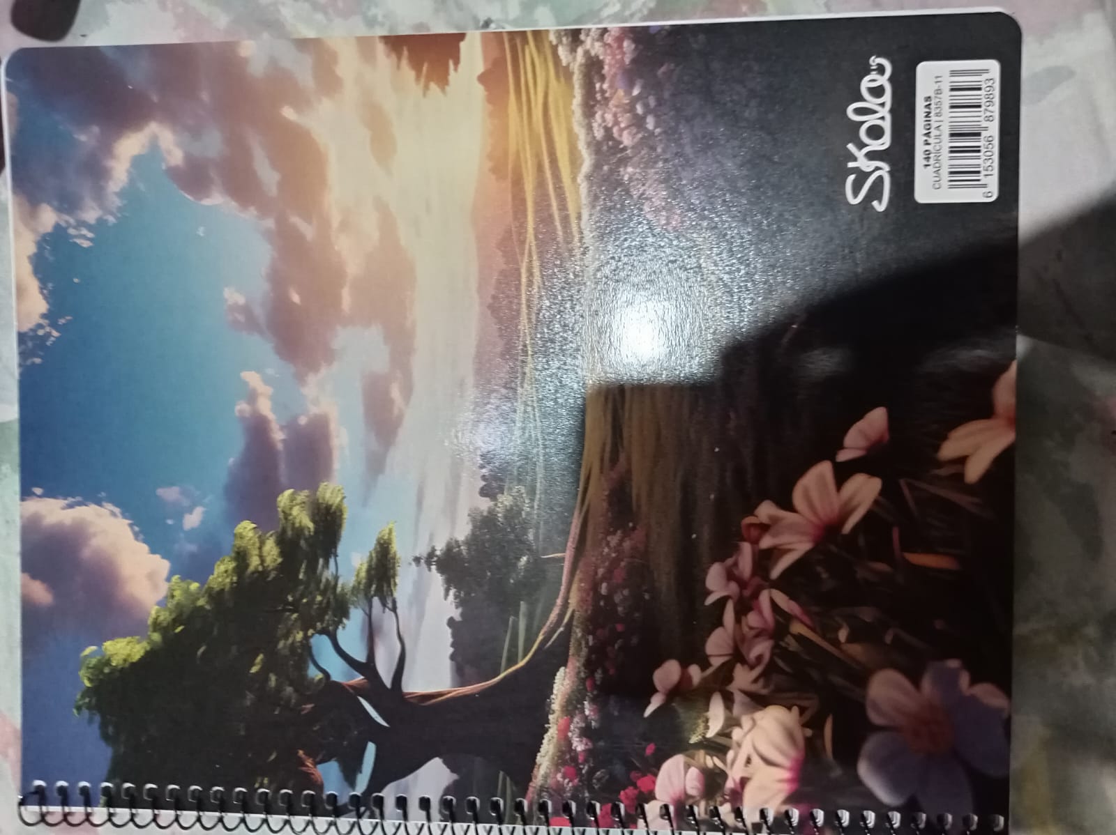 Cuaderno rayado normal