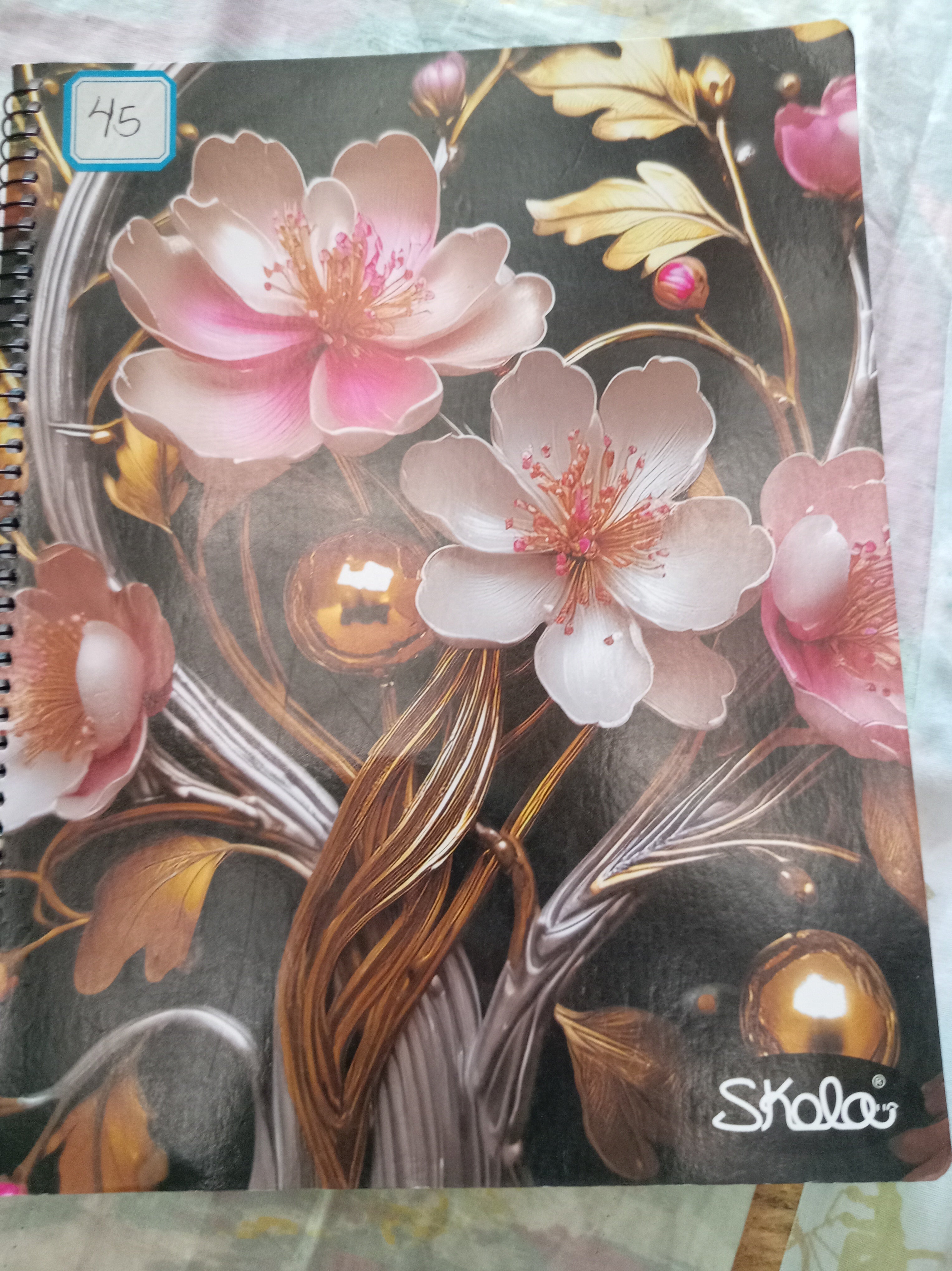 Cuaderno de 2 materias