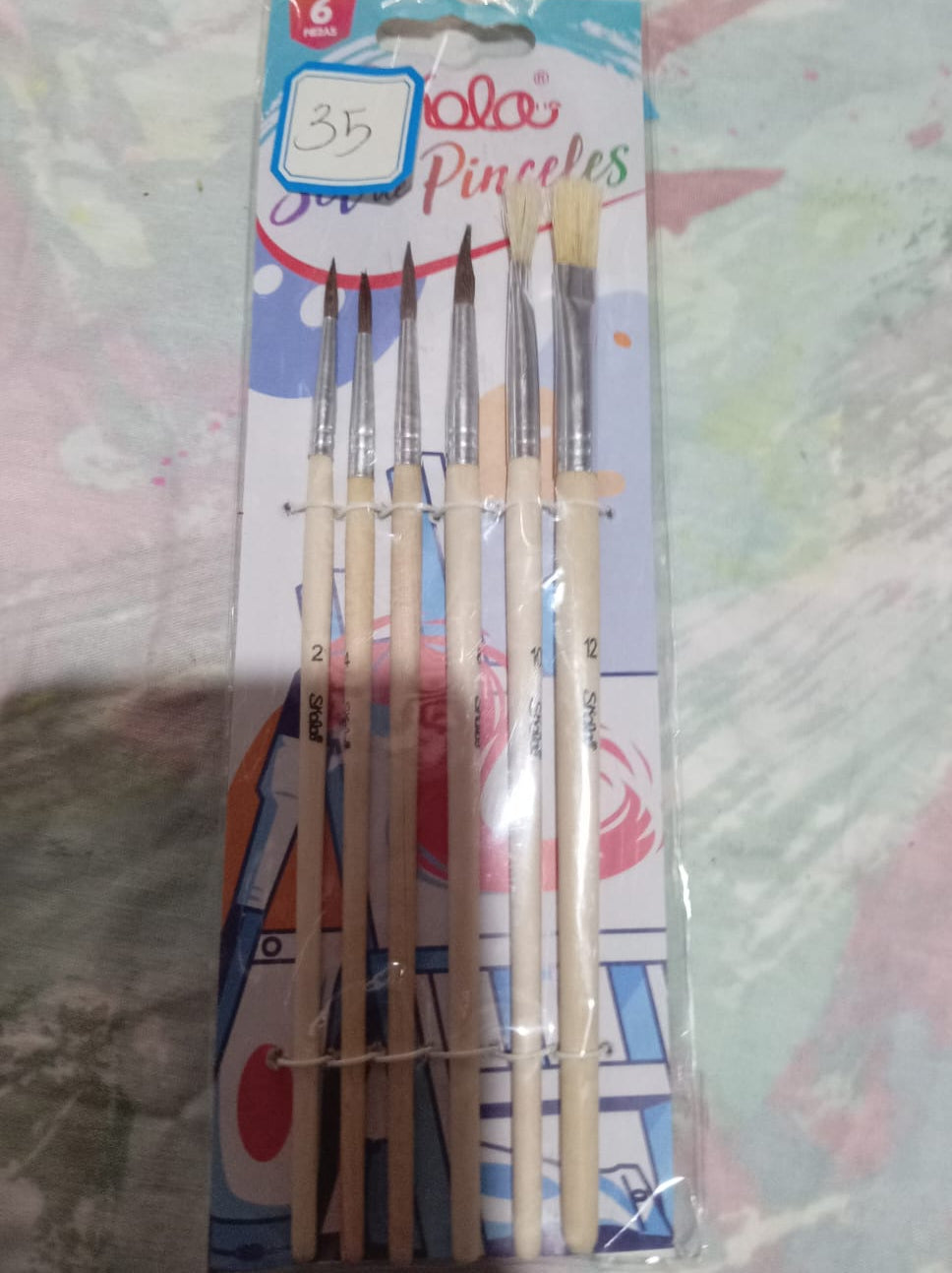 Pinceles de palo