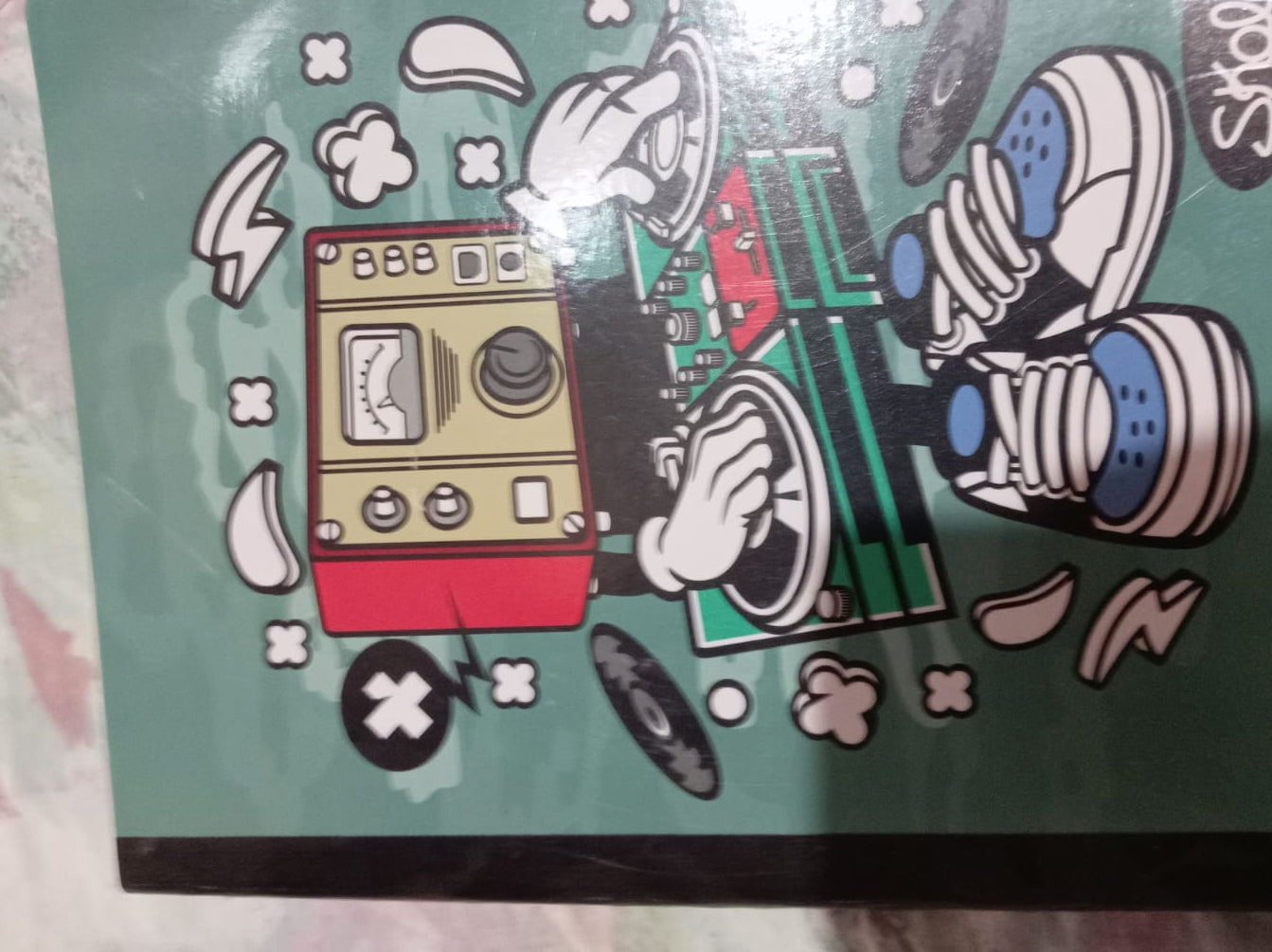 Cuaderno cosido doble linea